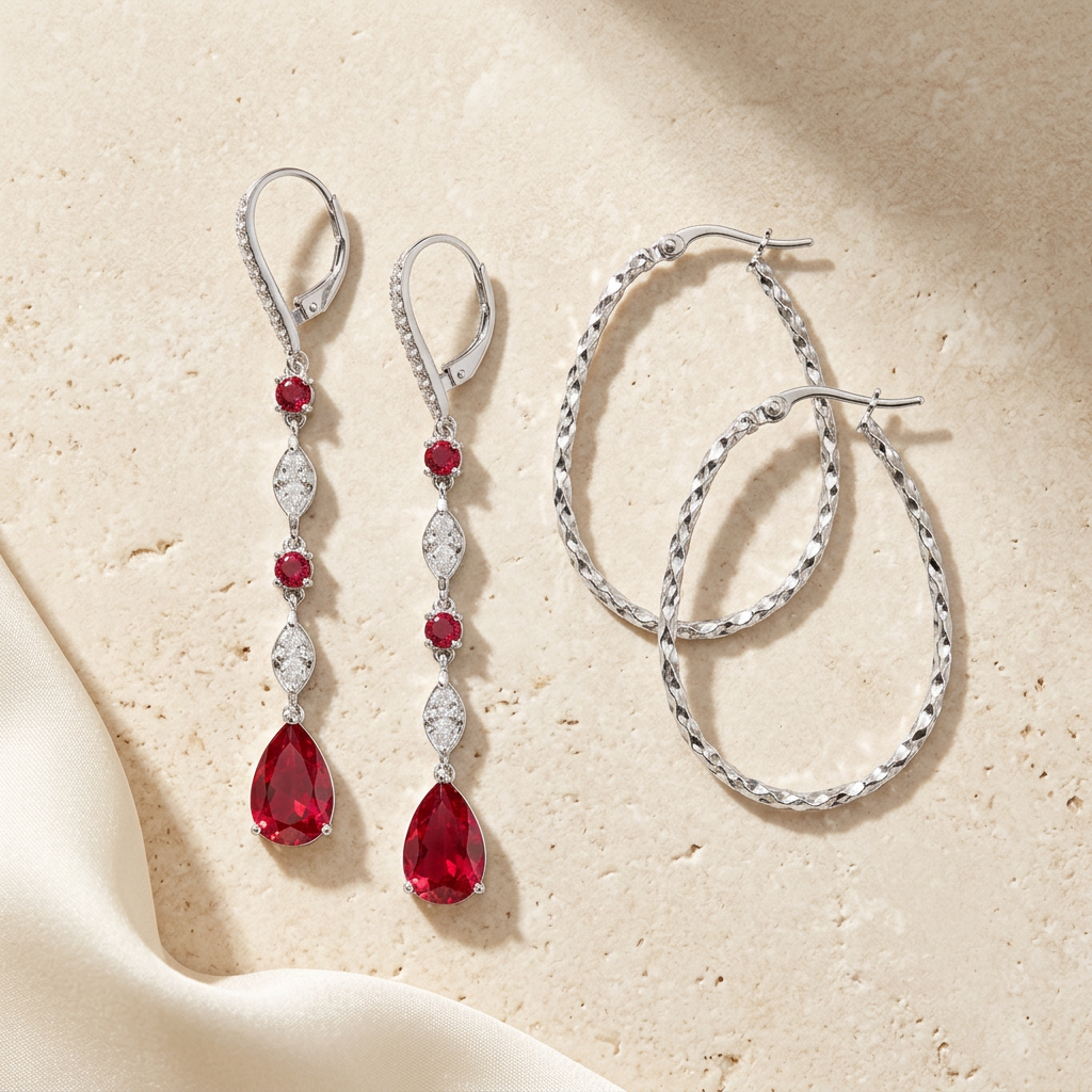 Magazine-style Earrings thumbnail